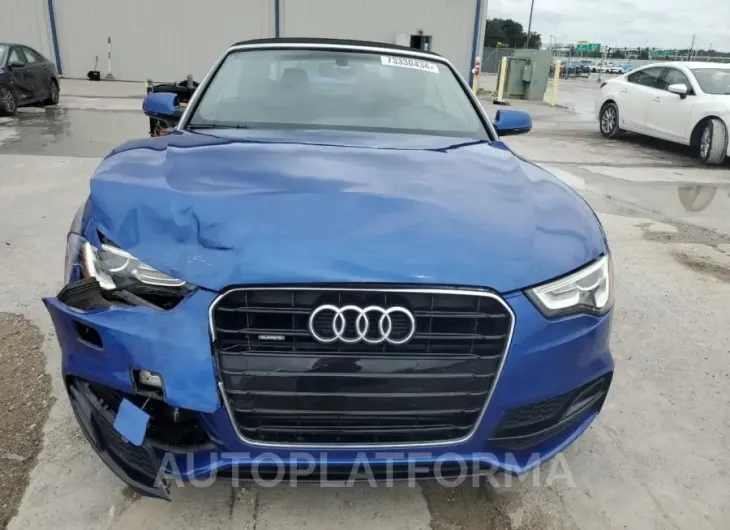 AUDI A5 SPORT 2017 vin WAUD2AFH5HN004233 from auto auction Copart