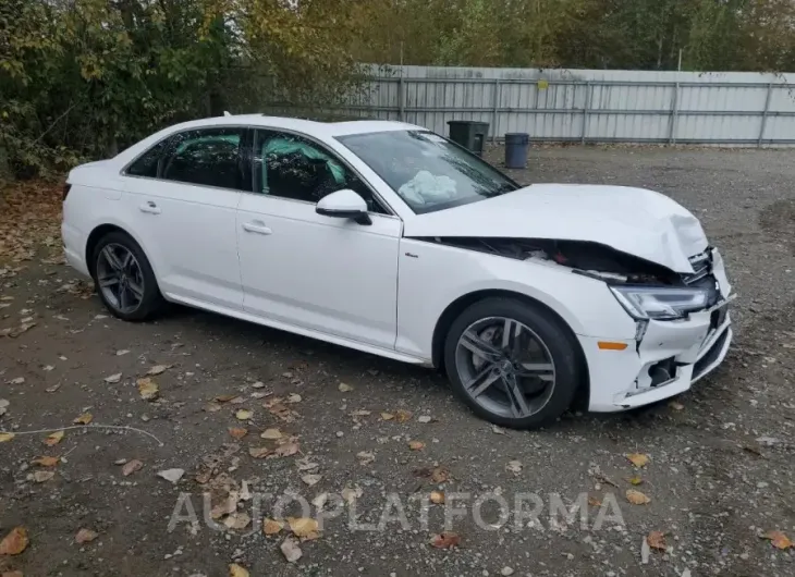 AUDI A4 PREMIUM 2018 vin WAUENAF41JA084989 from auto auction Copart