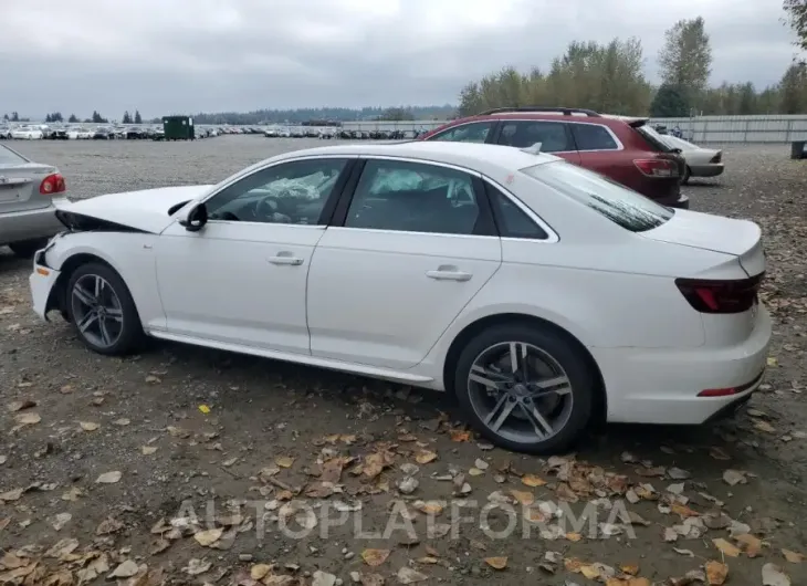 AUDI A4 PREMIUM 2018 vin WAUENAF41JA084989 from auto auction Copart