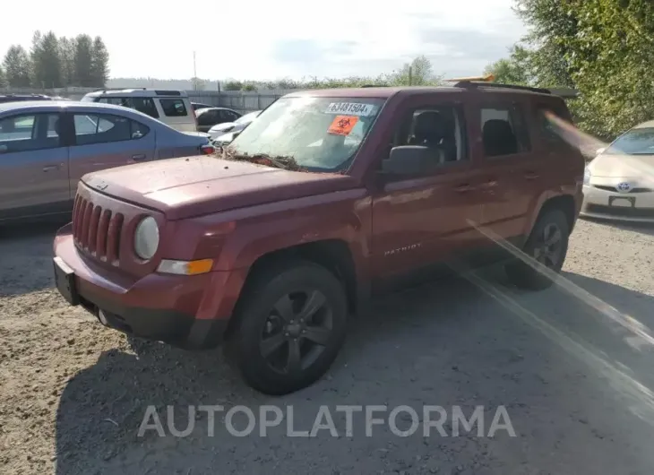 JEEP PATRIOT LA 2015 vin 1C4NJRFBXFD396794 from auto auction Copart