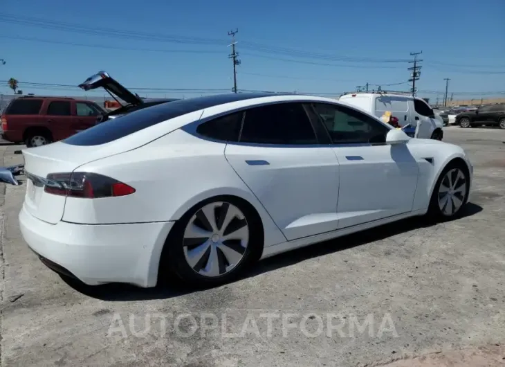 TESLA MODEL S 2021 vin 5YJSA1E21MF425028 from auto auction Copart