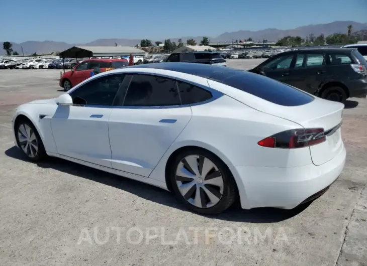 TESLA MODEL S 2021 vin 5YJSA1E21MF425028 from auto auction Copart