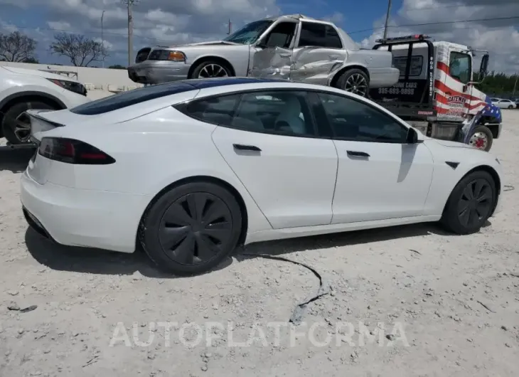 TESLA MODEL S 2022 vin 5YJSA1E59NF477339 from auto auction Copart