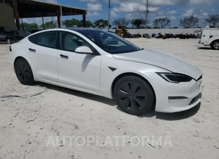 TESLA MODEL S 2022 vin 5YJSA1E59NF477339 from auto auction Copart