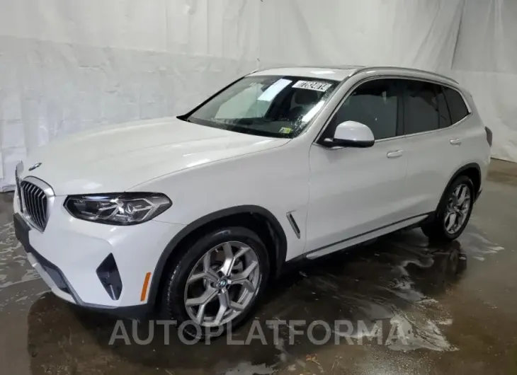 BMW X3 XDRIVE3 2024 vin 5UX53DP05R9V06277 from auto auction Copart