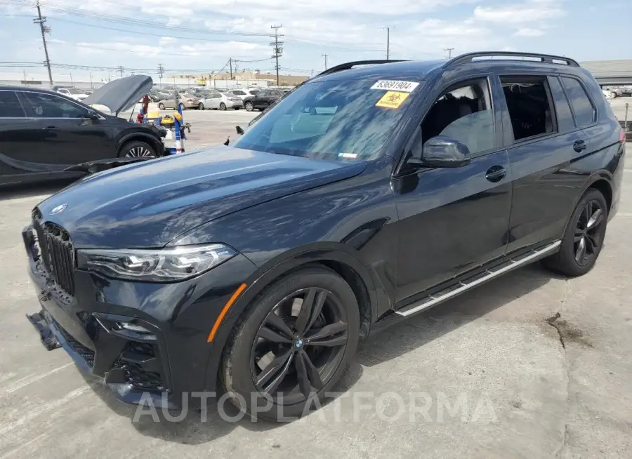 BMW X7 XDRIVE4 2022 vin 5UXCW2C04N9K10301 from auto auction Copart