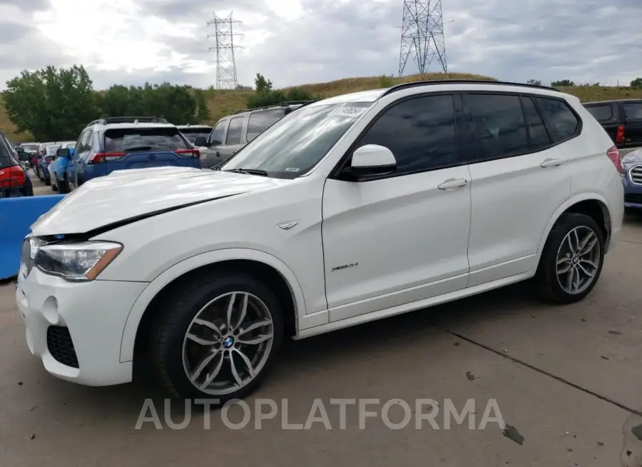 BMW X3 XDRIVE3 2016 vin 5UXWX7C50G0S16669 from auto auction Copart