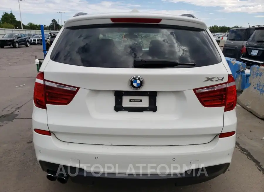 BMW X3 XDRIVE3 2016 vin 5UXWX7C50G0S16669 from auto auction Copart