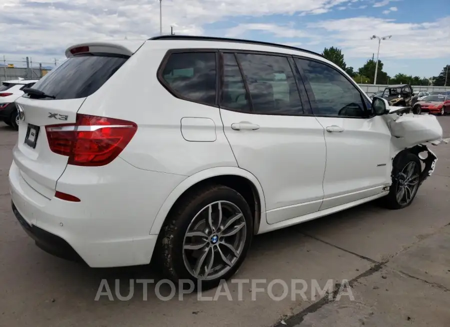 BMW X3 XDRIVE3 2016 vin 5UXWX7C50G0S16669 from auto auction Copart