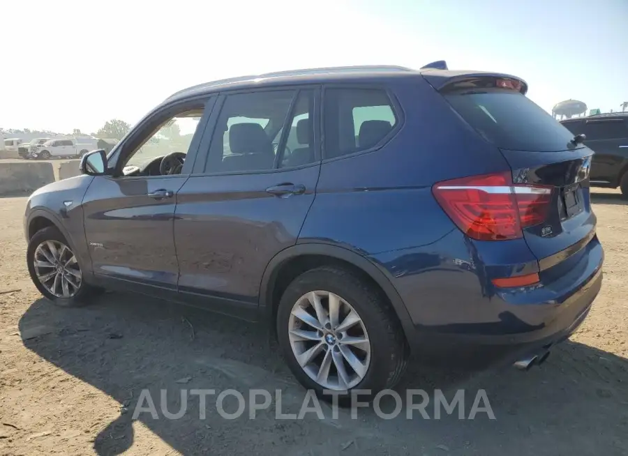 BMW X3 XDRIVE2 2016 vin 5UXWX9C50G0D73908 from auto auction Copart