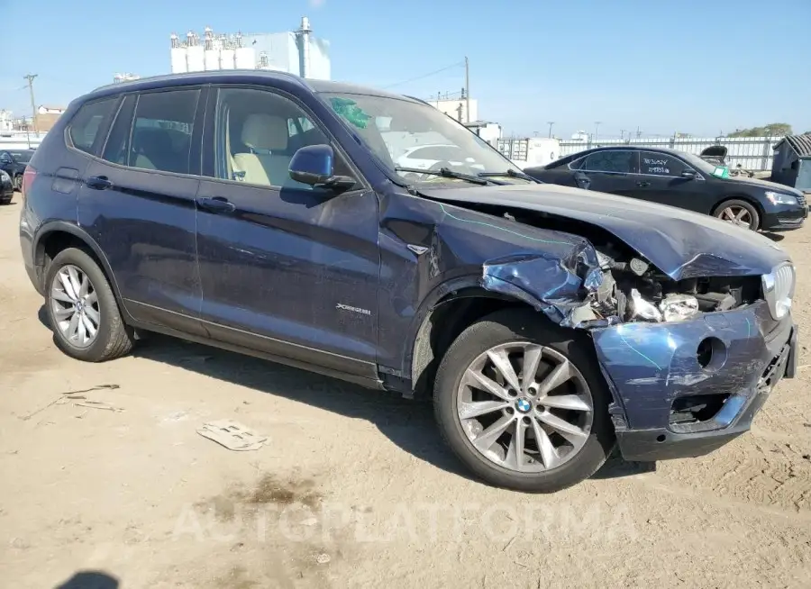 BMW X3 XDRIVE2 2016 vin 5UXWX9C50G0D73908 from auto auction Copart