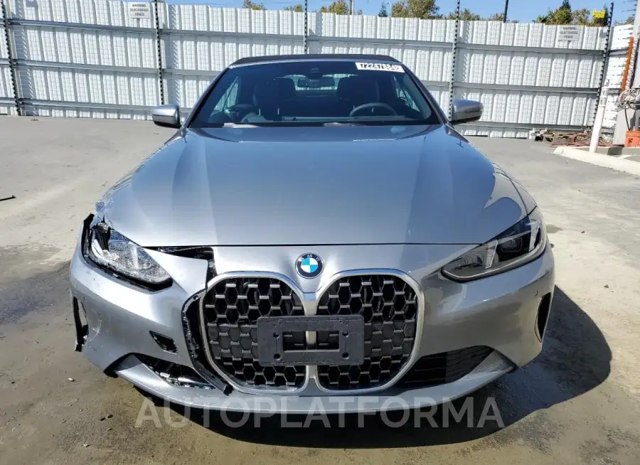 BMW 430I 2025 vin WBA33DB08SCS15360 from auto auction Copart