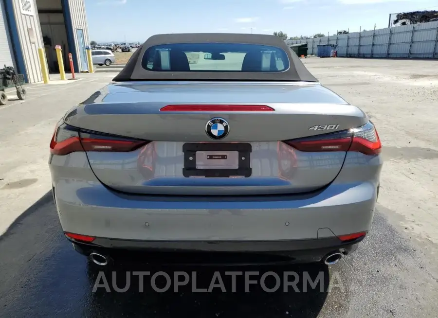 BMW 430I 2025 vin WBA33DB08SCS15360 from auto auction Copart