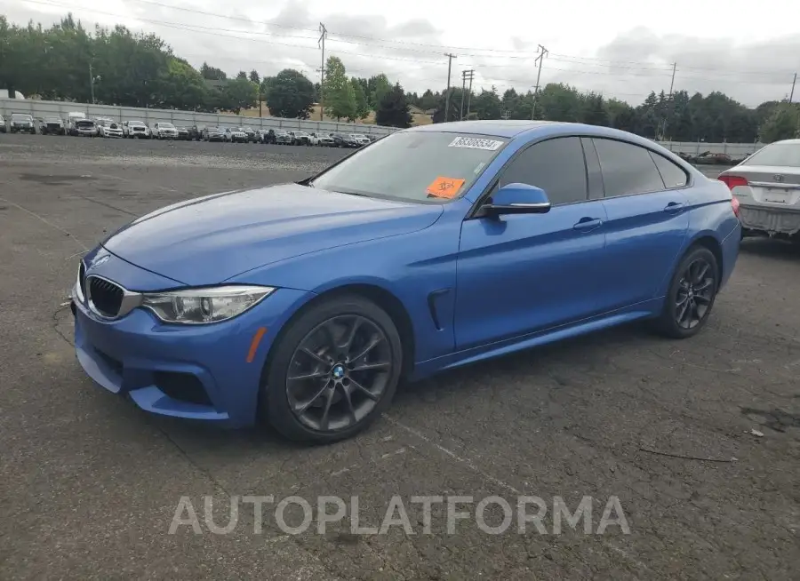 BMW 435 XI GRA 2016 vin WBA4B3C5XGG527823 from auto auction Copart