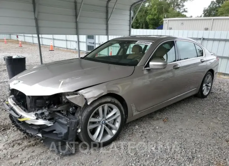 BMW 750 I 2019 vin WBA7F0C59KGM24398 from auto auction Copart