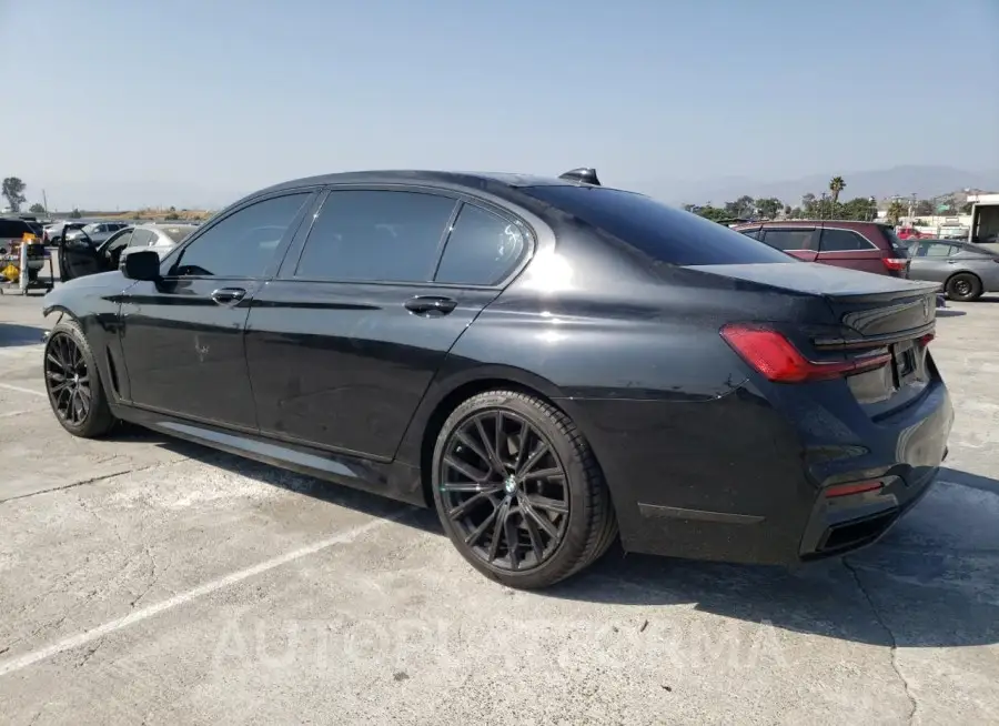 BMW 740 I 2022 vin WBA7T2C08NCK86373 from auto auction Copart