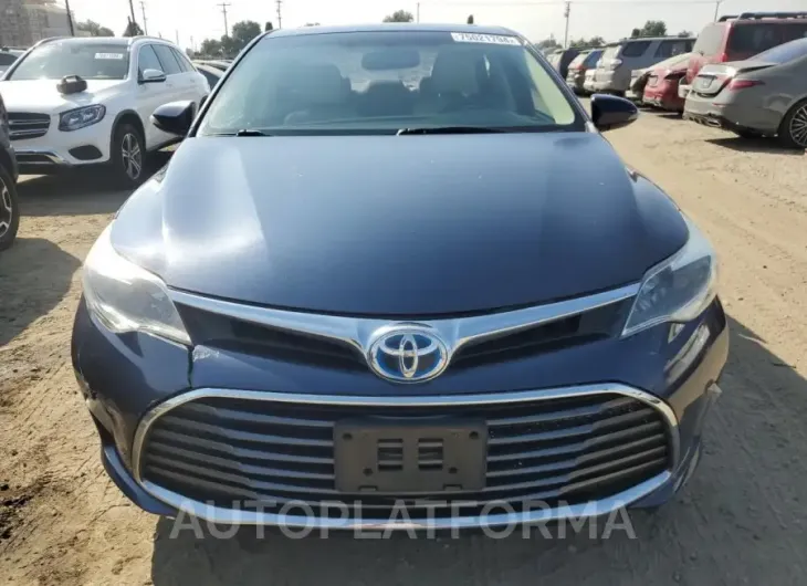 TOYOTA AVALON HYB 2016 vin 4T1BD1EB1GU049140 from auto auction Copart