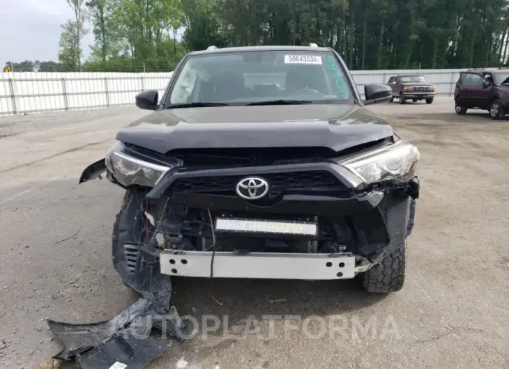 TOYOTA 4RUNNER SR 2017 vin JTEBU5JR0H5466366 from auto auction Copart