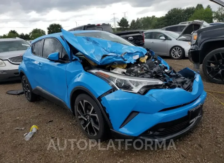 TOYOTA C-HR XLE 2019 vin JTNKHMBX6K1025111 from auto auction Copart