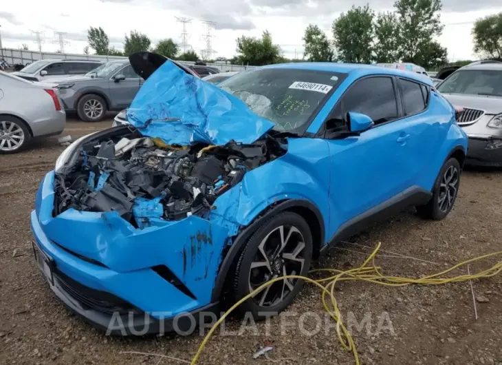 TOYOTA C-HR XLE 2019 vin JTNKHMBX6K1025111 from auto auction Copart