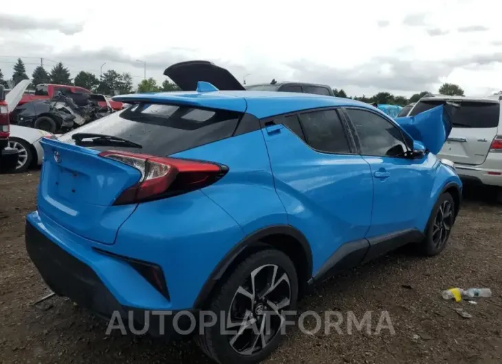 TOYOTA C-HR XLE 2019 vin JTNKHMBX6K1025111 from auto auction Copart