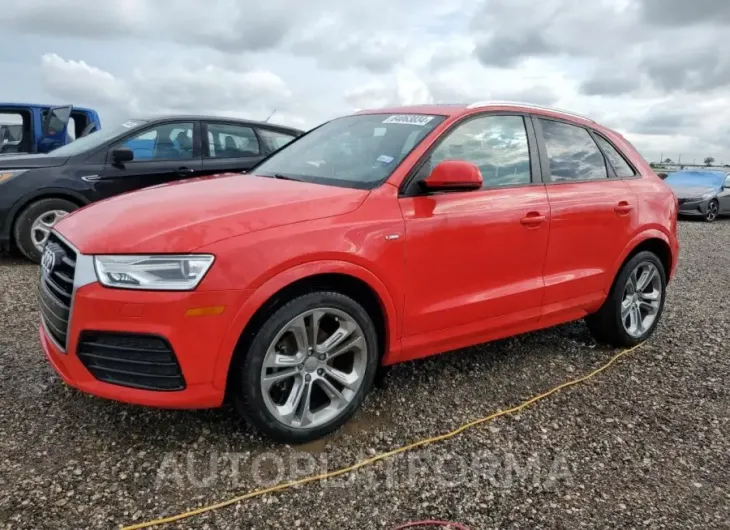 AUDI Q3 PREMIUM 2018 vin WA1BCCFS6JR017564 from auto auction Copart