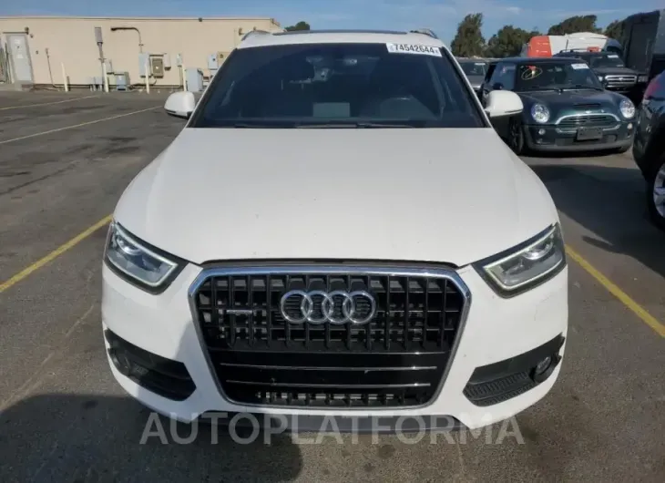 AUDI Q3 PREMIUM 2015 vin WA1EFCFS7FR012546 from auto auction Copart