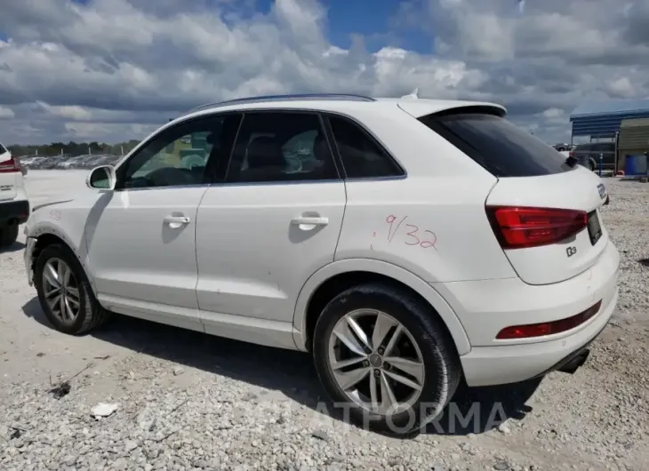 AUDI Q3 PREMIUM 2017 vin WA1HCCFS2HR000166 from auto auction Copart