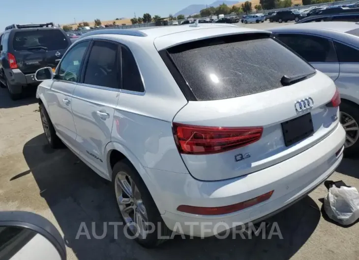 AUDI Q3 PREMIUM 2017 vin WA1JCCFS1HR010012 from auto auction Copart