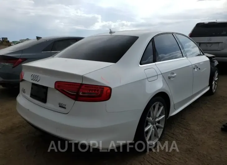 AUDI A4 PREMIUM 2016 vin WAUBFAFL3GN008750 from auto auction Copart