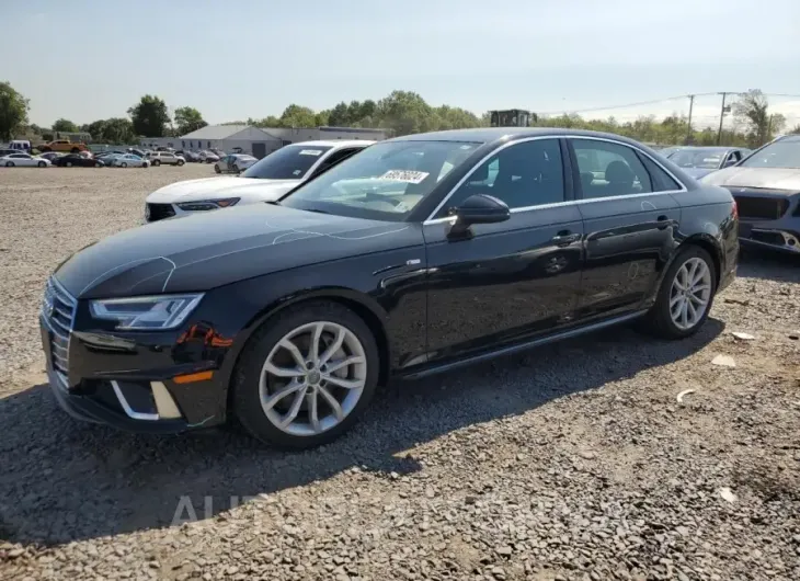 AUDI A4 PREMIUM 2019 vin WAUENAF44KN005874 from auto auction Copart