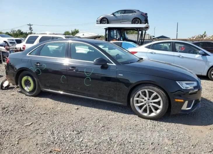 AUDI A4 PREMIUM 2019 vin WAUENAF44KN005874 from auto auction Copart