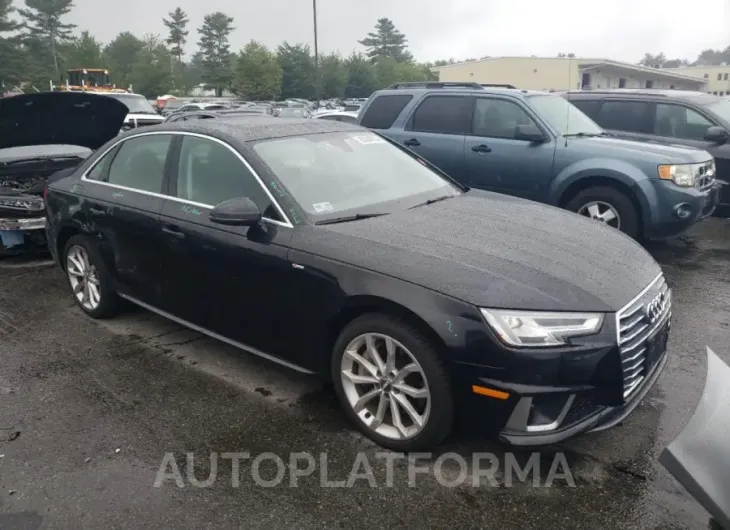 AUDI A4 PREMIUM 2019 vin WAUENAF45KN018892 from auto auction Copart