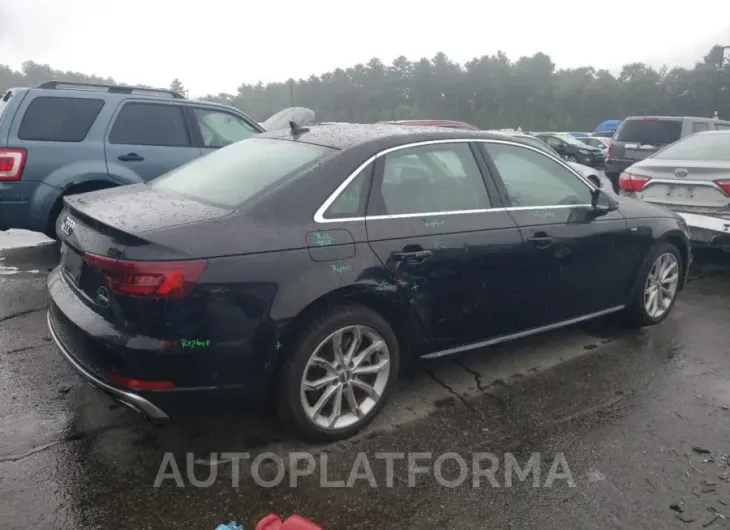 AUDI A4 PREMIUM 2019 vin WAUENAF45KN018892 from auto auction Copart