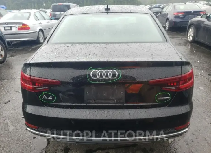 AUDI A4 PREMIUM 2019 vin WAUENAF45KN018892 from auto auction Copart