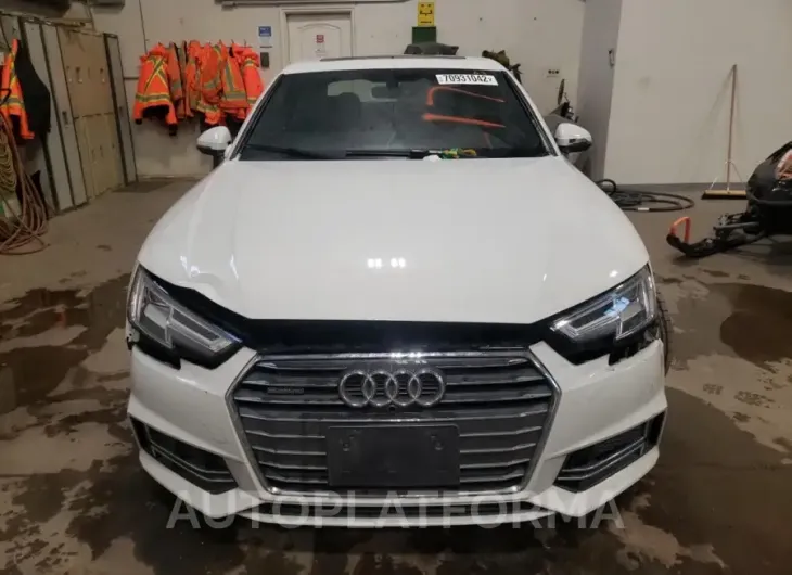 AUDI A4 PRESTIG 2017 vin WAURNAF42HN064156 from auto auction Copart