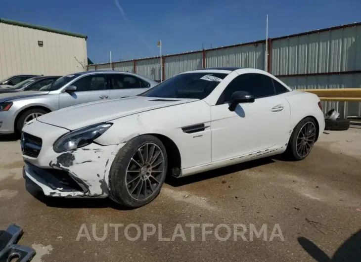 MERCEDES-BENZ SLC 43 AMG 2017 vin WDDPK6GA6HF130051 from auto auction Copart