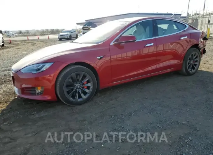 TESLA MODEL S 2020 vin 5YJSA1E43LF415343 from auto auction Copart