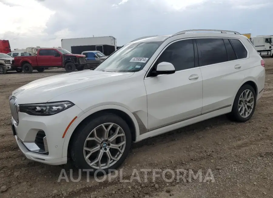 BMW X7 XDRIVE4 2020 vin 5UXCW2C03L9C63927 from auto auction Copart