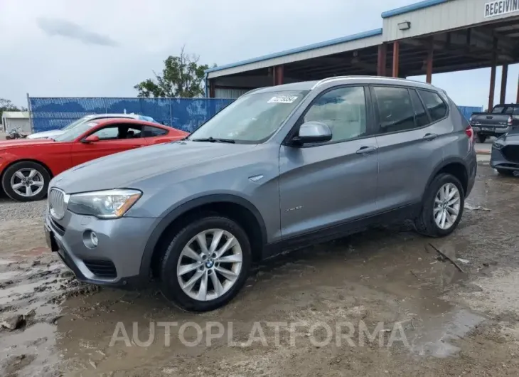 BMW X3 XDRIVE2 2016 vin 5UXWX9C50G0D69664 from auto auction Copart