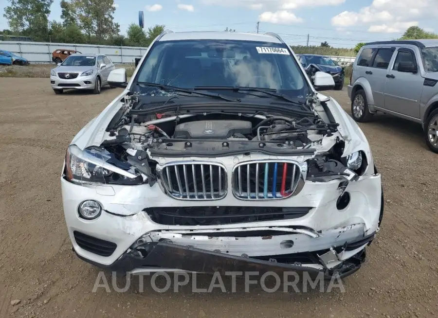 BMW X3 XDRIVE2 2017 vin 5UXWX9C55H0T09328 from auto auction Copart