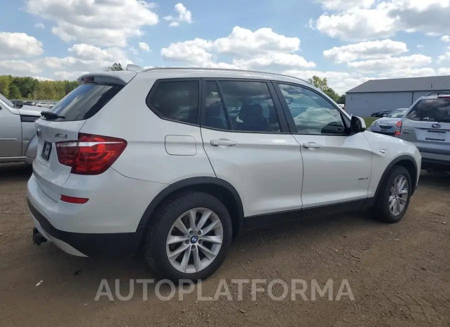 BMW X3 XDRIVE2 2017 vin 5UXWX9C55H0T09328 from auto auction Copart