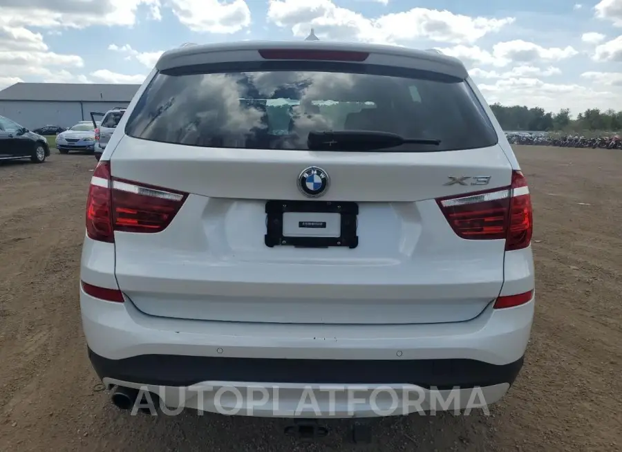 BMW X3 XDRIVE2 2017 vin 5UXWX9C55H0T09328 from auto auction Copart