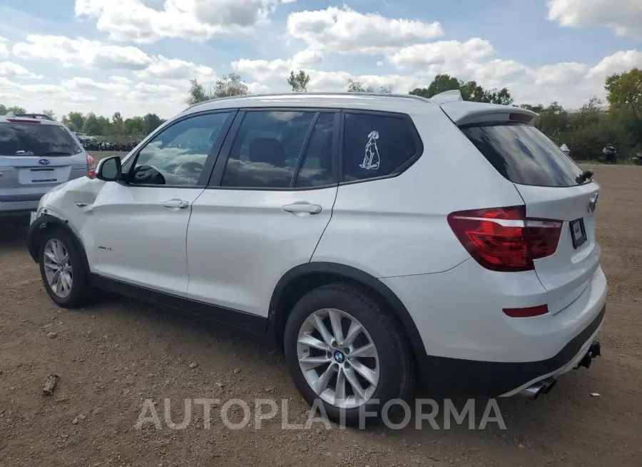 BMW X3 XDRIVE2 2017 vin 5UXWX9C55H0T09328 from auto auction Copart