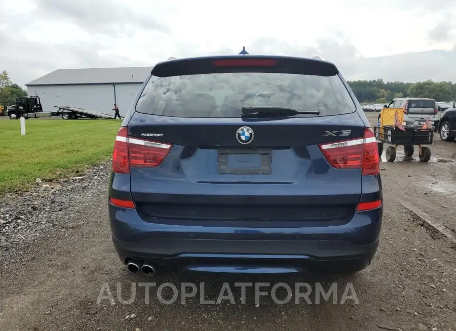 BMW X3 XDRIVE2 2017 vin 5UXWX9C58H0T02406 from auto auction Copart