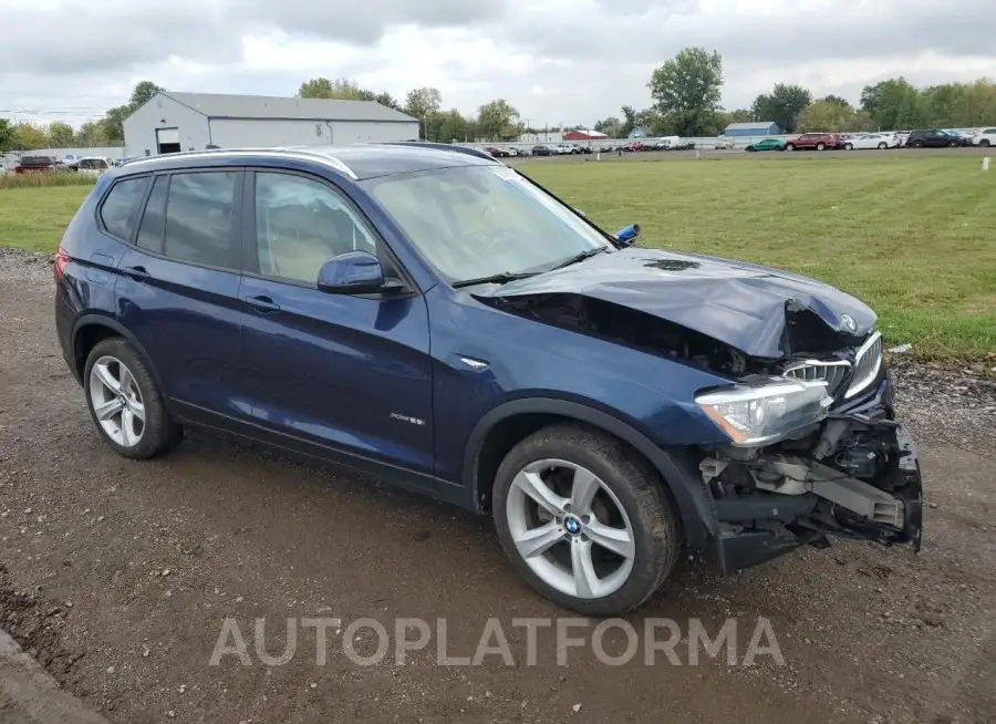 BMW X3 XDRIVE2 2017 vin 5UXWX9C58H0T02406 from auto auction Copart