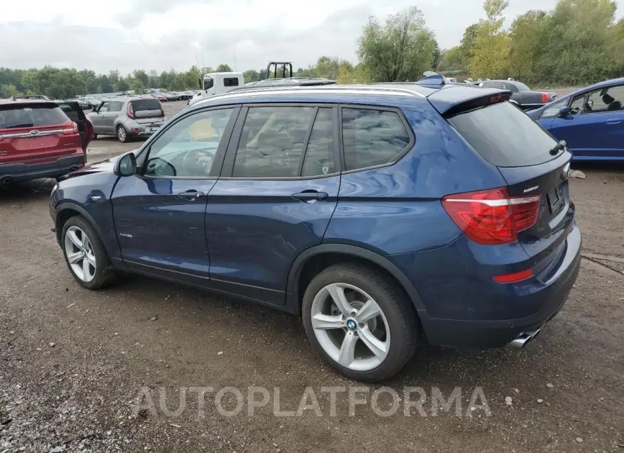 BMW X3 XDRIVE2 2017 vin 5UXWX9C58H0T02406 from auto auction Copart