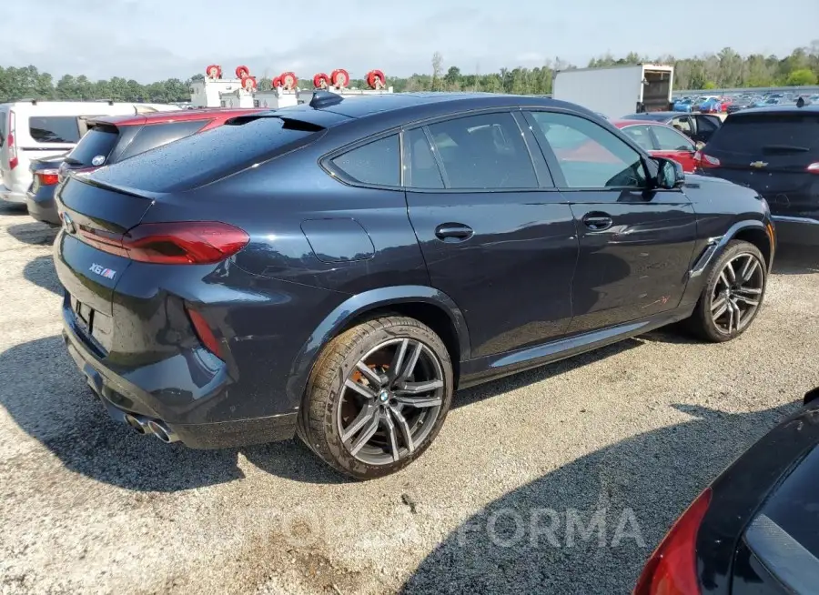 BMW X6 M 2021 vin 5YMCY0C06M9J01179 from auto auction Copart