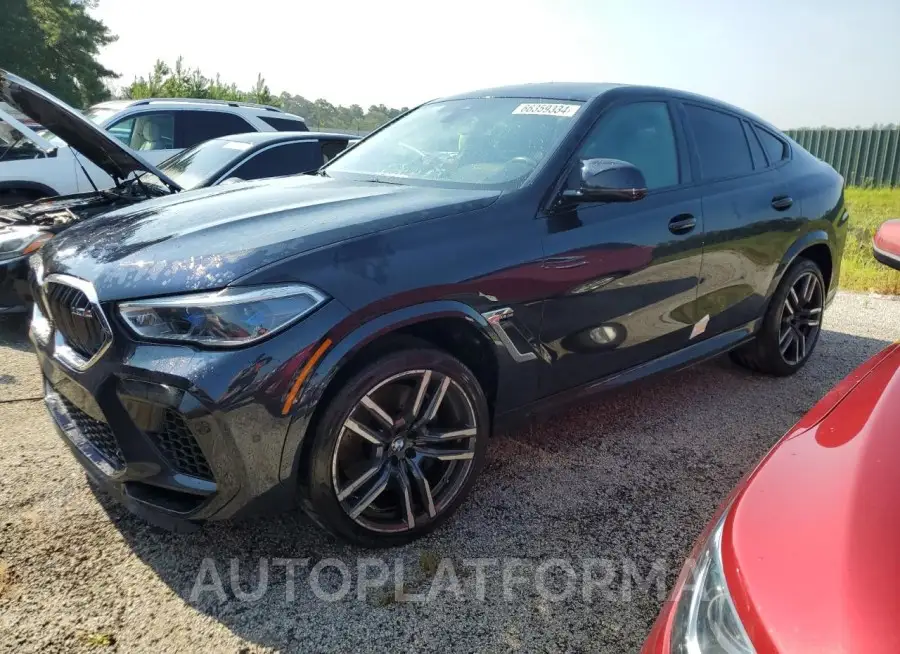 BMW X6 M 2021 vin 5YMCY0C06M9J01179 from auto auction Copart