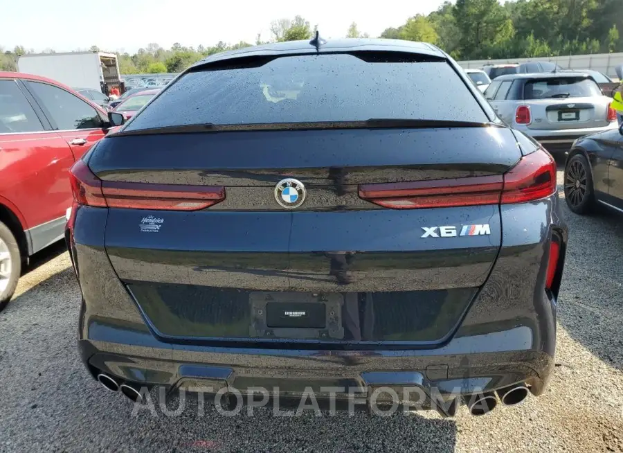 BMW X6 M 2021 vin 5YMCY0C06M9J01179 from auto auction Copart